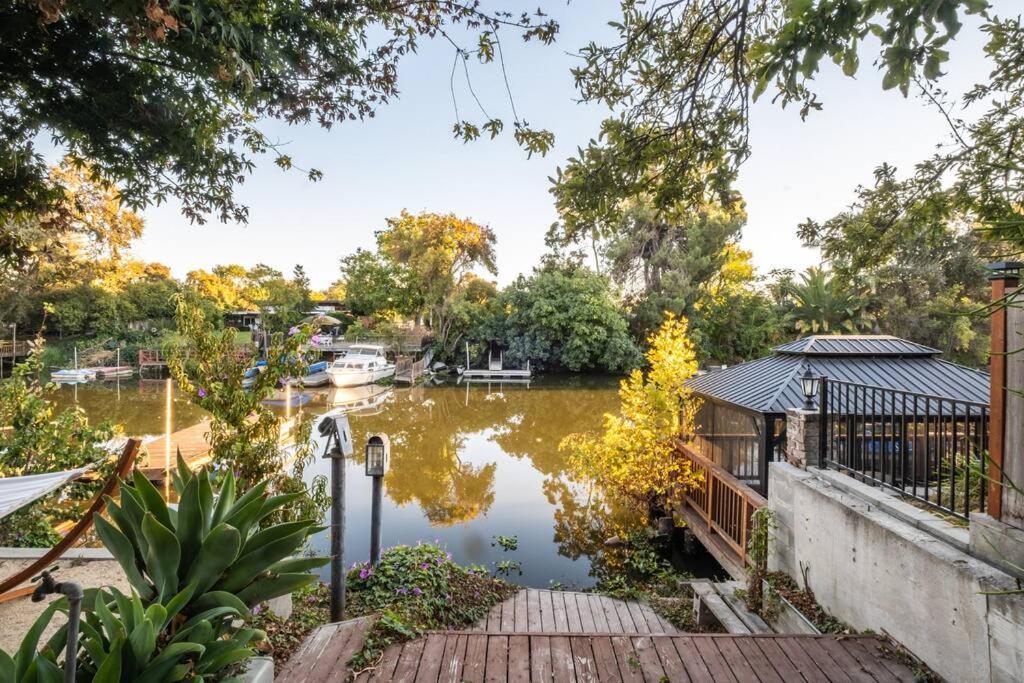 Old World Charm W/Dry Sauna & Water Front Dock Villa Stockton Exterior photo